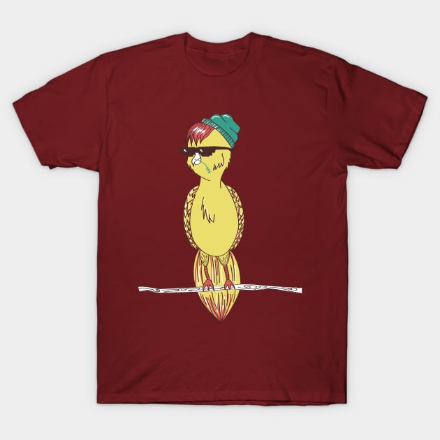 Fuck yeah bird T-Shirt by AntiChelo